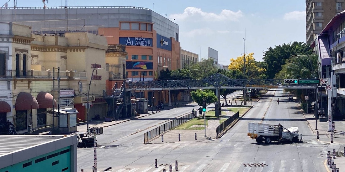 Bloqueos se registraron en Jalisco y estados cercanos el domingo 22 de febrero.