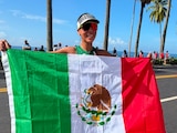 Alejandra Ortega obtuvo la plata en el medio maratón de marcha de Santo Domingo 2026.