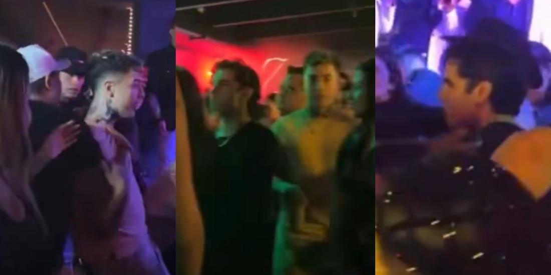 ¿Qué pasó entre Naim Darrechi y Aaron Mercury? Casi llegan a los golpes en fiesta de Abelito