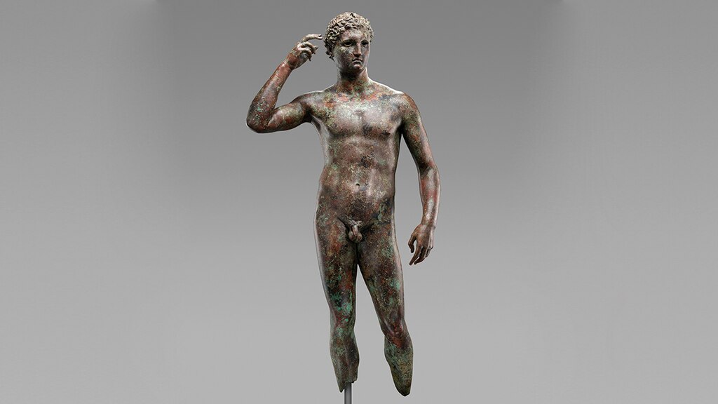 El atleta victorioso, colección del Museo J. Paul Getty en California.