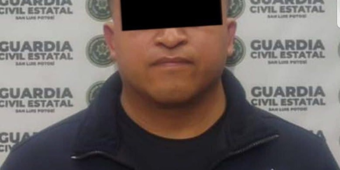 Jorge Peña, secretario de Seguridad de Matehuala, SLP, fue detenido.