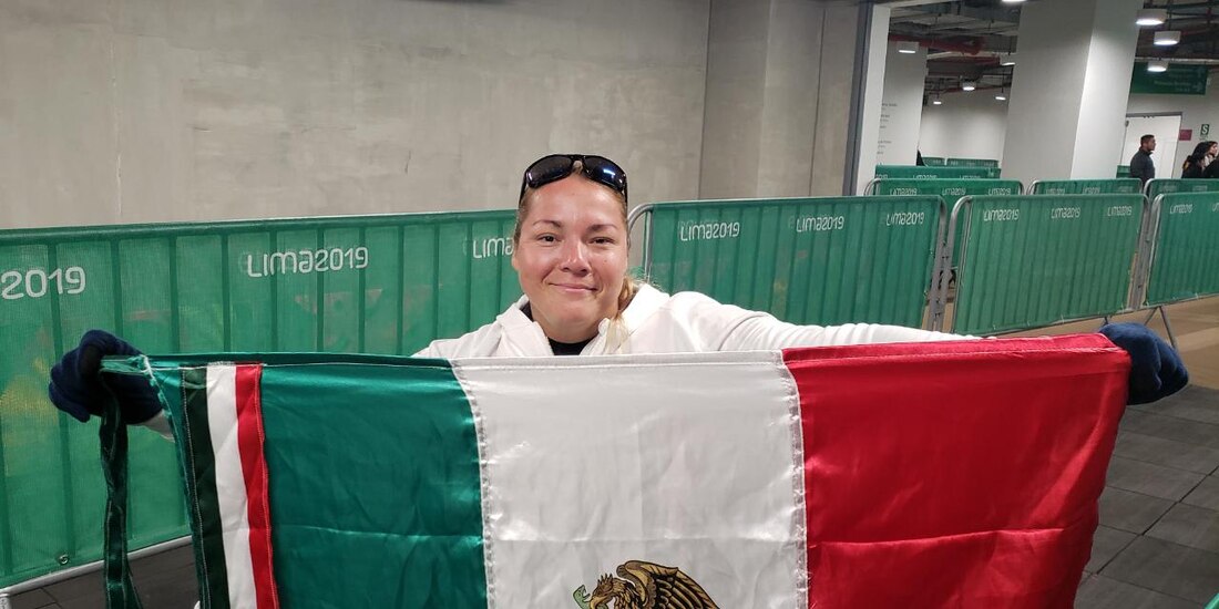 Rosa María Guerrero disputó su primera competencia en los Campeonatos Mundiales de Para Atletismo de Londres 2017.