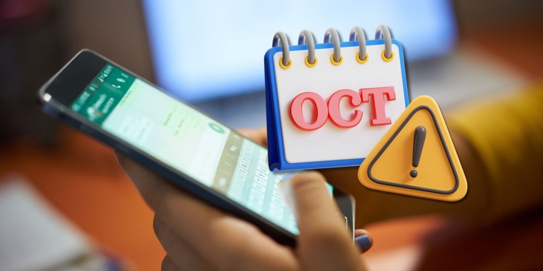 WhatsApp dejará de funcionar en estos celulares terminando octubre.