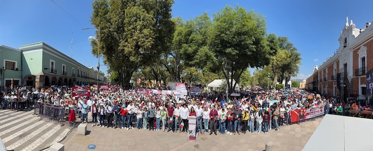 Tlaxcala reafirma su compromiso con el proyecto de nación y la defensa de la soberanía que encabeza la presidenta de México.