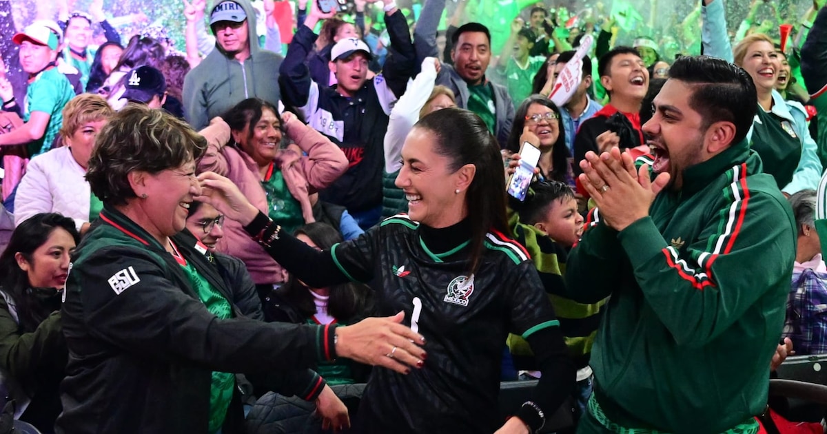 Sheinbaum y Delfina Gómez reconocen participación de la Selección Mexicana en el Mundial