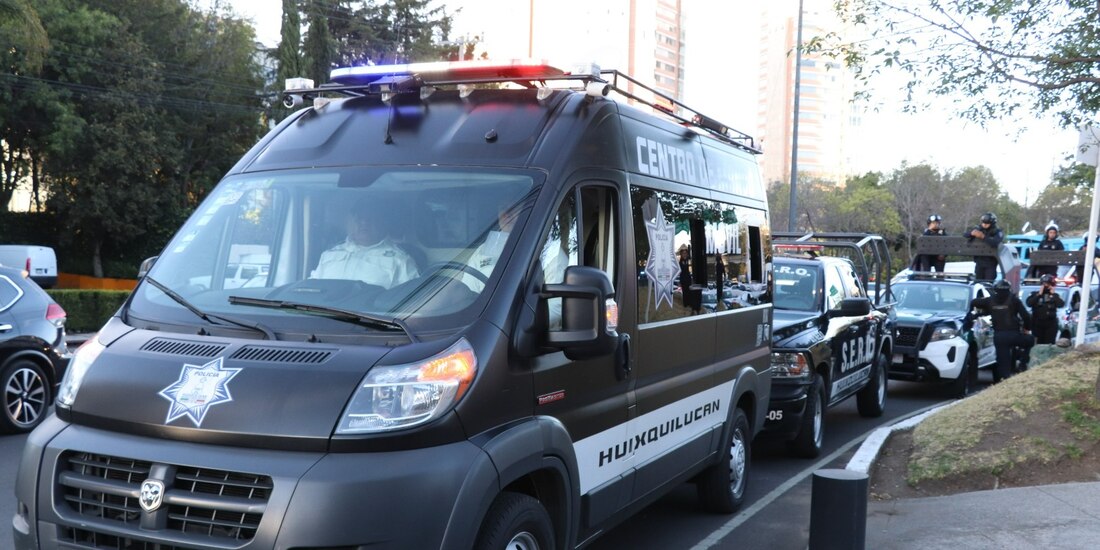 Fuerza policial del municipio de Huixquilucan.