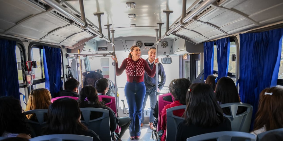 La gobernadora de Baja California, Marina del Pilar.