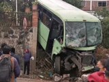 Hasta el momento hay un reporte preliminar de 27 heridos tras el choque en la carretera México- Cuernavaca.