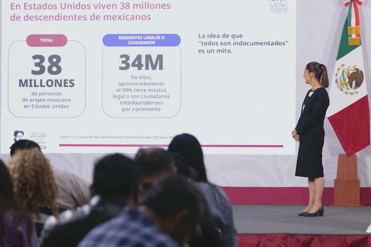 Durante la "Mañanera del pueblo", se reconoció a los migrantes como el motor de la relación bilateral.