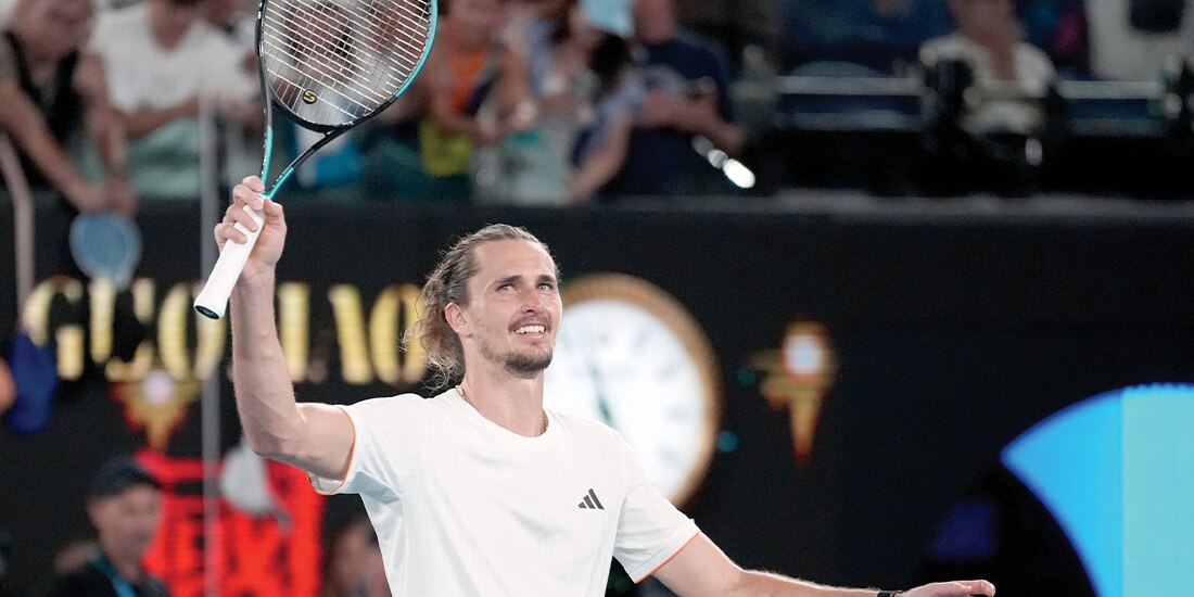 El tenista, el lunes pasado en el Australian Open.