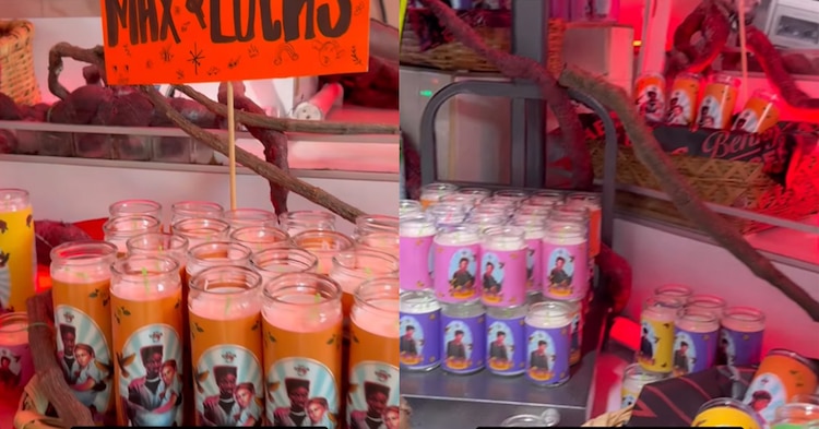 Velas Stranger Things en el Mercado Escandón