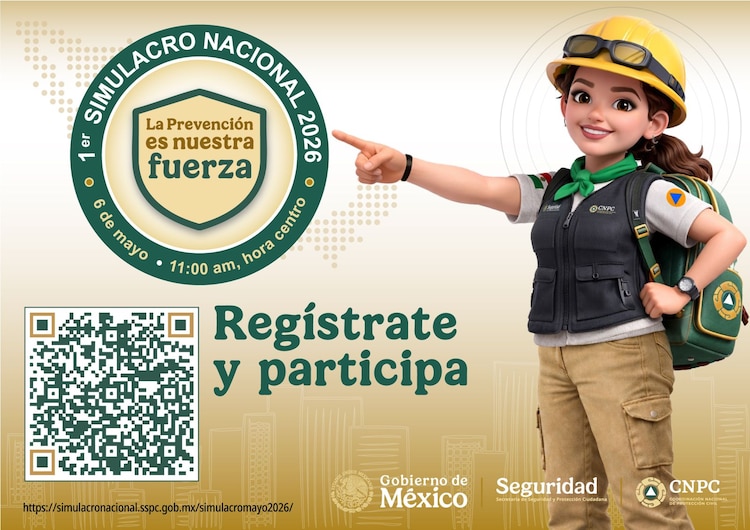 Registro de inmuebles Primer Simulacro Nacional 2026