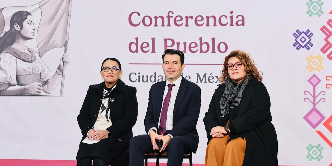 comisión interinstitucional de Segob, encabezada por Rosa Icela Rodríguez.