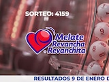 Resultados del sorteo 4159 del Melate, Revancha y Revanchita de este 9 de enero del 2026.