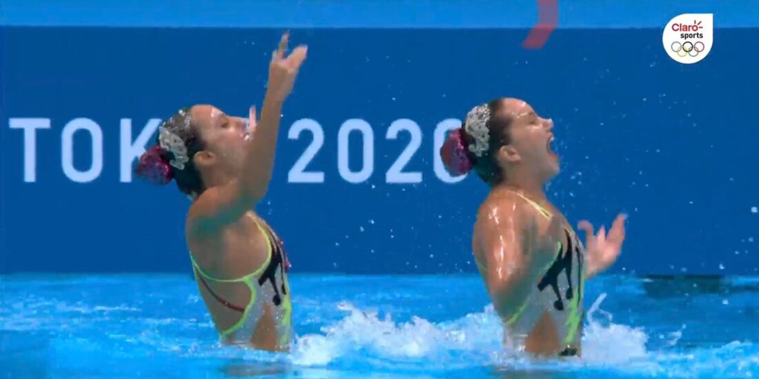 La dupla de Colombia en los Juegos Olímpicos de Tokio 2020.