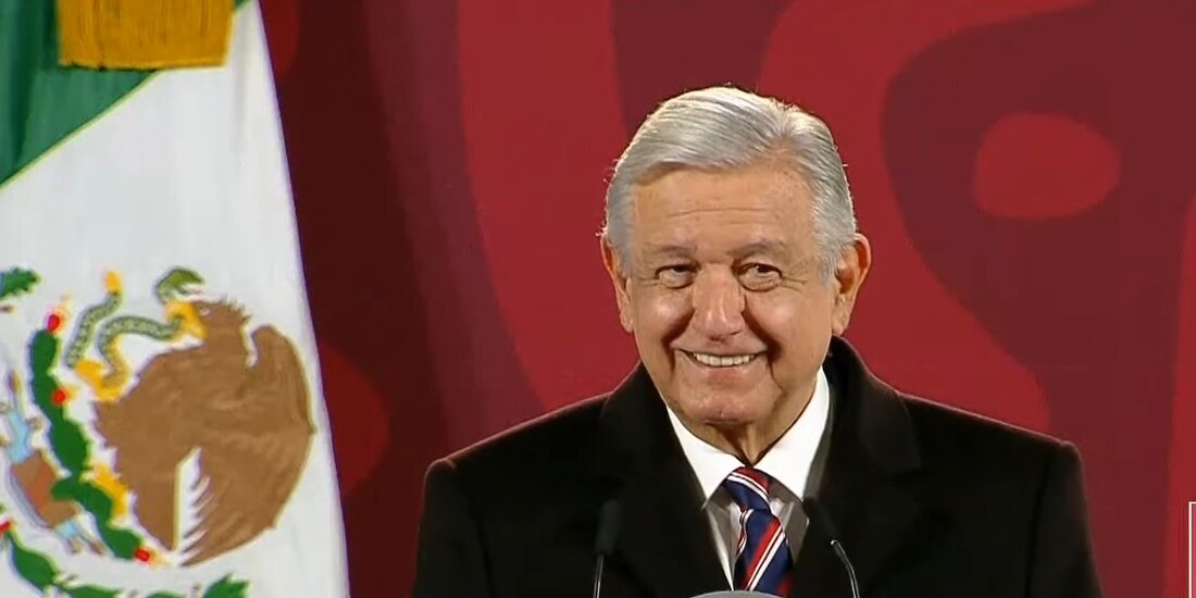 El Presidente López Obrador ofreció conferencia este 20 de enero del 2023, en el Antiguo Pacio del Ayuntamiento, en CDMX.