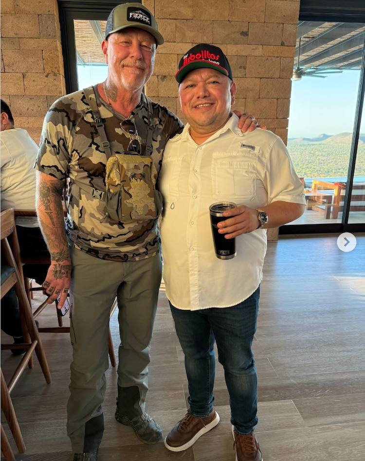 James Hetfield en Sonora