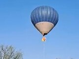 El globo aerostático se incendió en los cielos sobrevolando Teotihuacán.