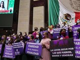 En el Día de la Mujer, diputadas federales de diversas bancadas olvidaron los colores de sus partidos para pugnar por la igualdad de género.