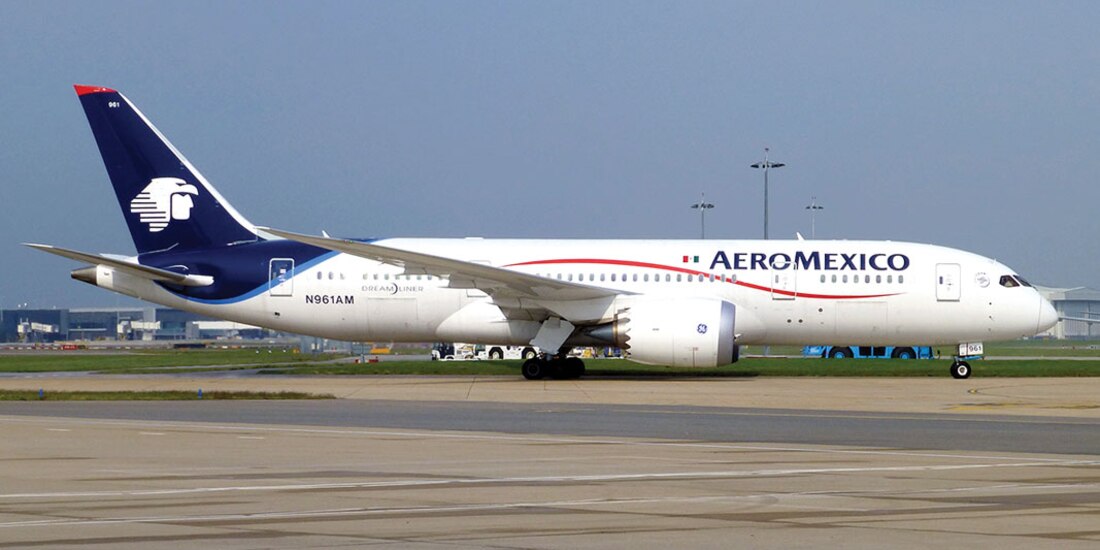 Aeroméxico tiene un pasivo por arrendamiento de aviones de mil 300 millones de dólares