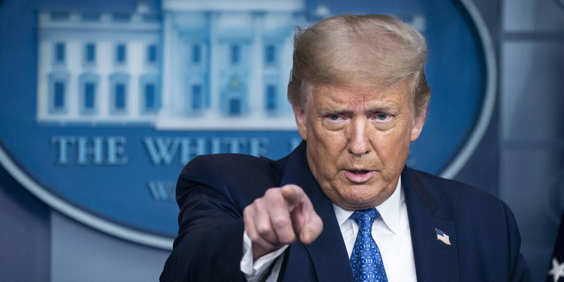 El presidente de Estados Unidos, Donald Trump.