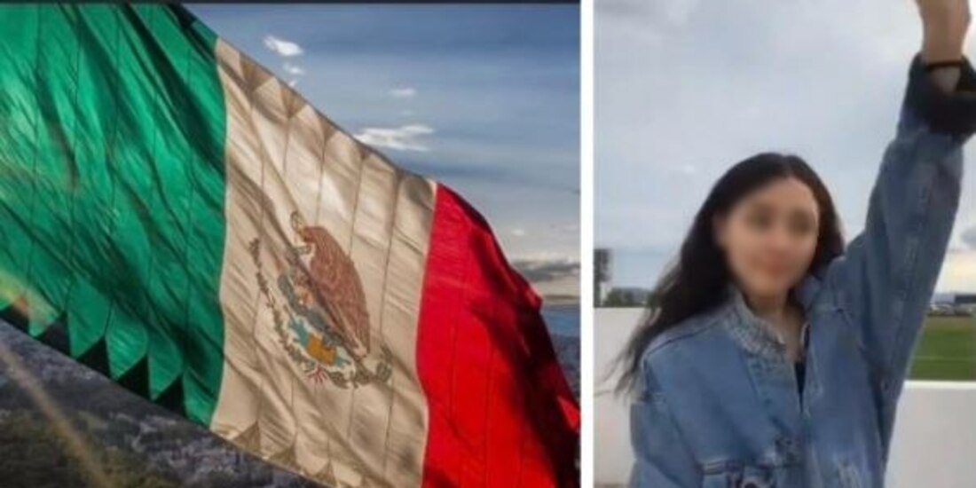 Joven baila el Himno Nacional en TikTok