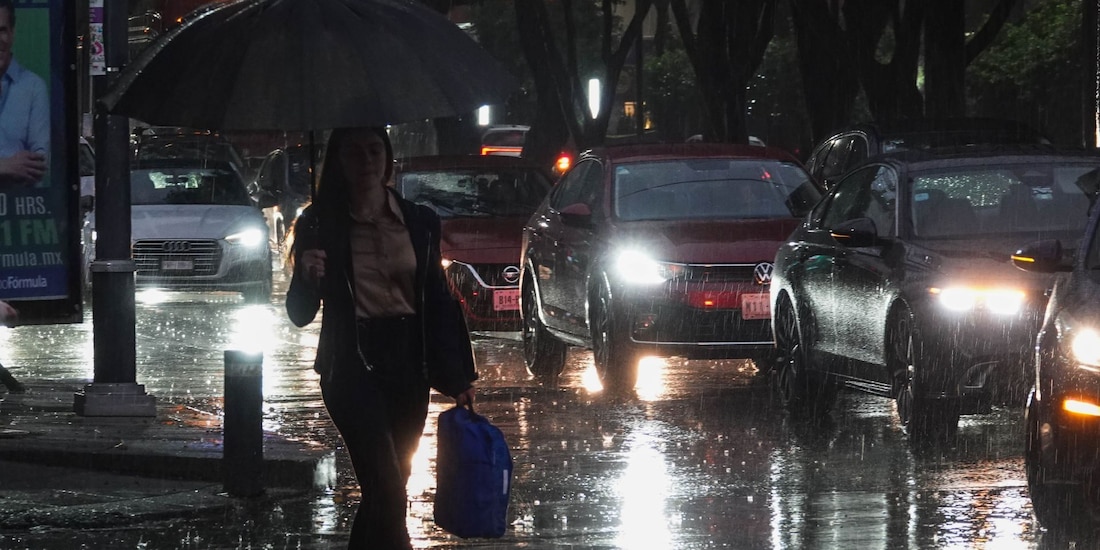 Las fuertes lluvias registradas en la capital han provocado inundaciones y encharcamientos en diversos puntos de la CDMX