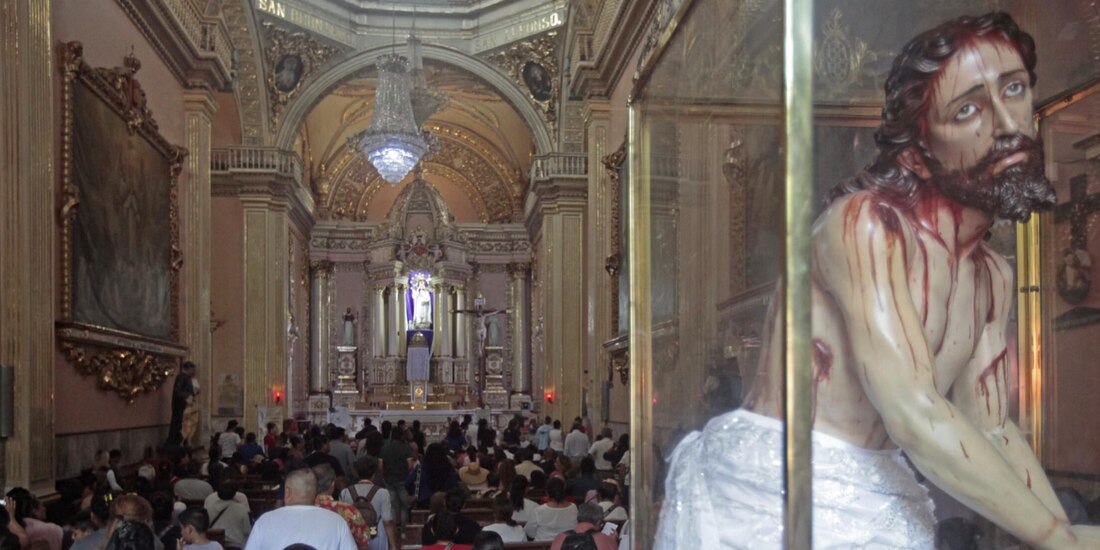 Feligreses en una misa en Guadalajara, Jalisco, el jueves.