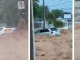 Lluvias en Nogales, Sonora, dejan 3 personas muertas.