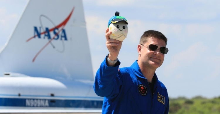 Jeremy Hansen, de la CSA (Agencia Espacial Canadiense)