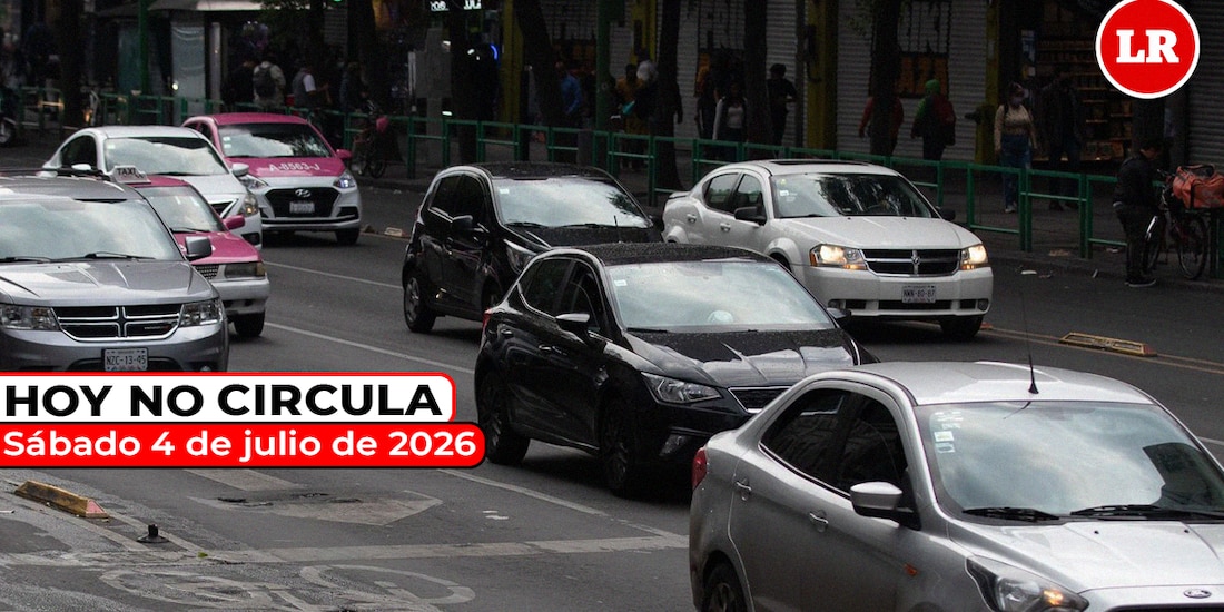Hoy No Circula aplica para algunos autos este primer sábado de julio de 2026 en la Zona Metropolitana del Valle de México.
