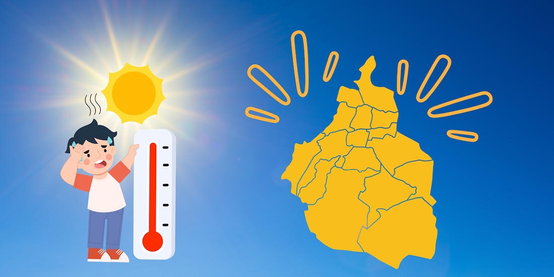 Alerta por altas temperaturas en la CDMX