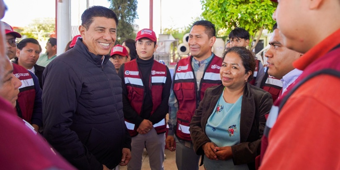 El gobernador de Oaxaca, Salomón Jara Cruz.