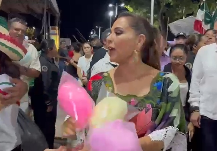 la gobernadora de Quintana Roo, Mara Lezama