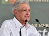 El Presidente, Andrés Manuel López Obrador, durante una gira de trabajo por el municipio de Boca del Río, Veracruz