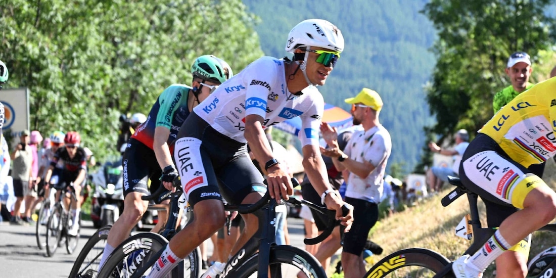 Isaac del Toro en el Tour de France 2026
