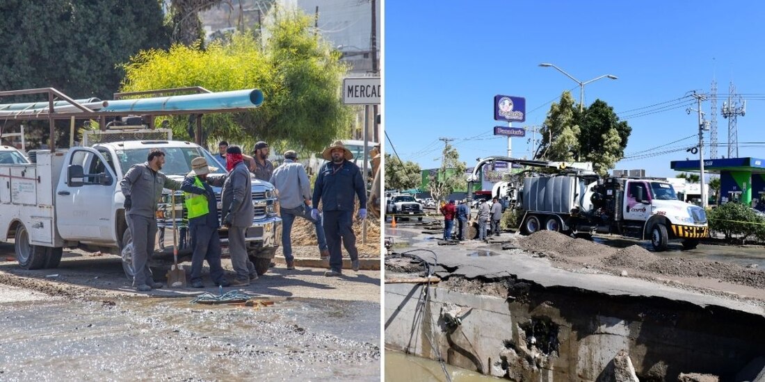 Autoridades atienden mega fuga en Tijuana, Baja California.