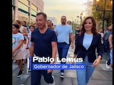 En la imagen el Gobernador constitucional de Jalisco.