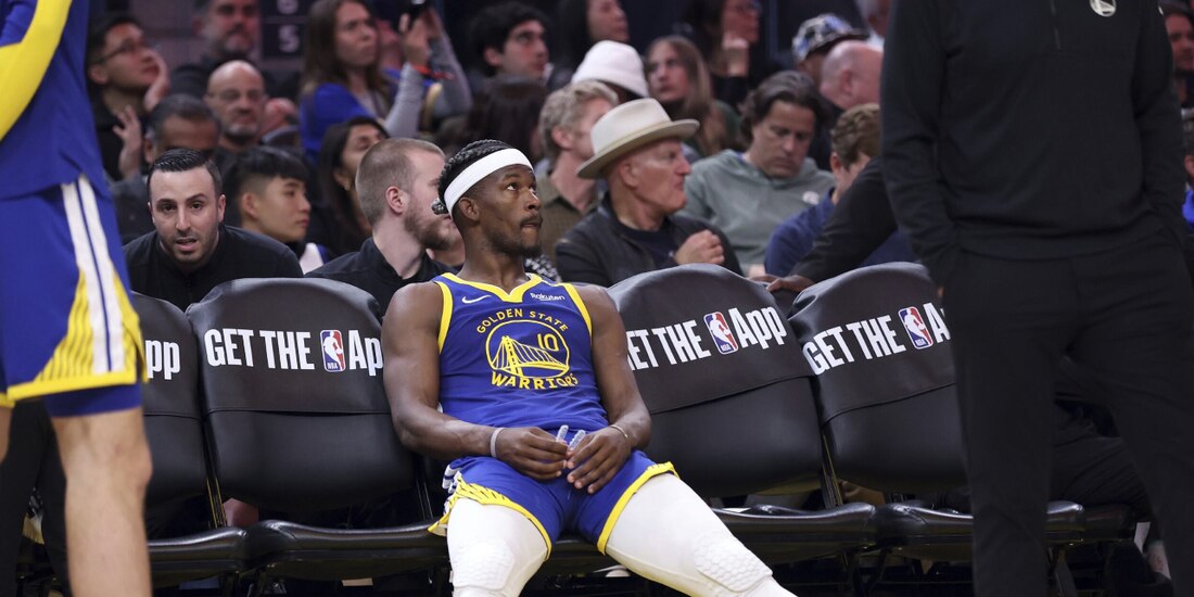 Butler, en un partido de los Warriors el pasado 17 de marzo.