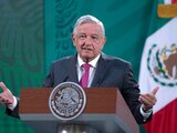 El presidente Andrés Manuel López Obrador (AMLO) habla en conferencia sobre la frase "rompa el pacto"