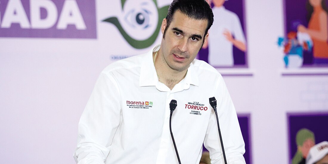 Miguel Torruco, en la presentación de “Observatorio de Gestión Ciudadana” de la alcaldía Miguel Hidalgo, el 23 de mayo de 2024.