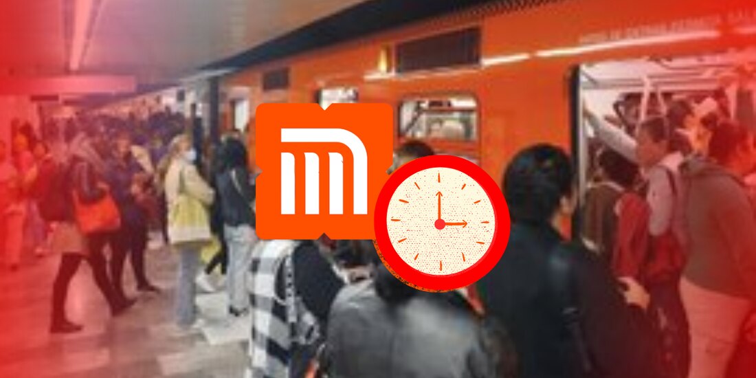 Tiempos de espera HOY en el Metro CDMX