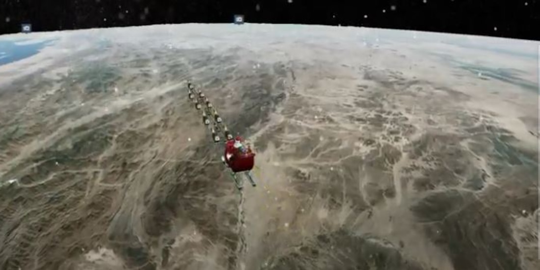 Recorrido de Santa Claus