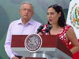 AMLO aseguró que Indira Vizcaíno es una mujer de lucha que velará por las y los colimences