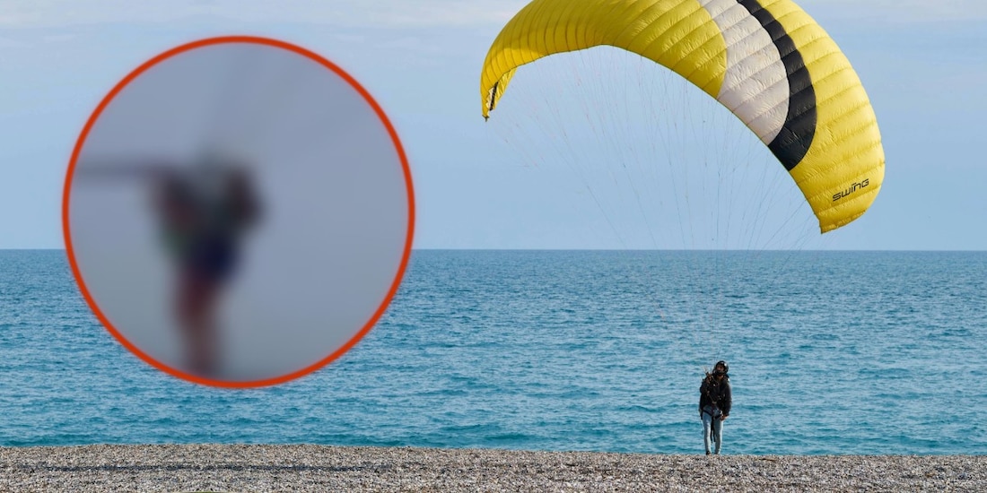 Turista denuncia agresión mientras volaba en parapente