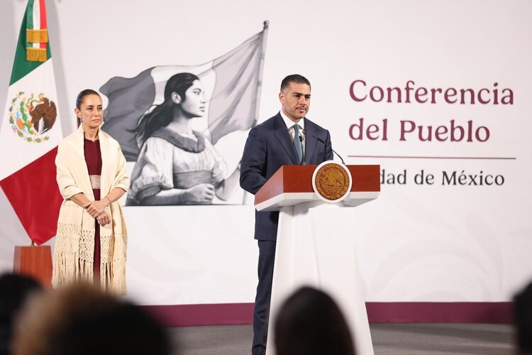 El secretario de Seguridad y Protección Ciudadana, Omar García Harfuch.