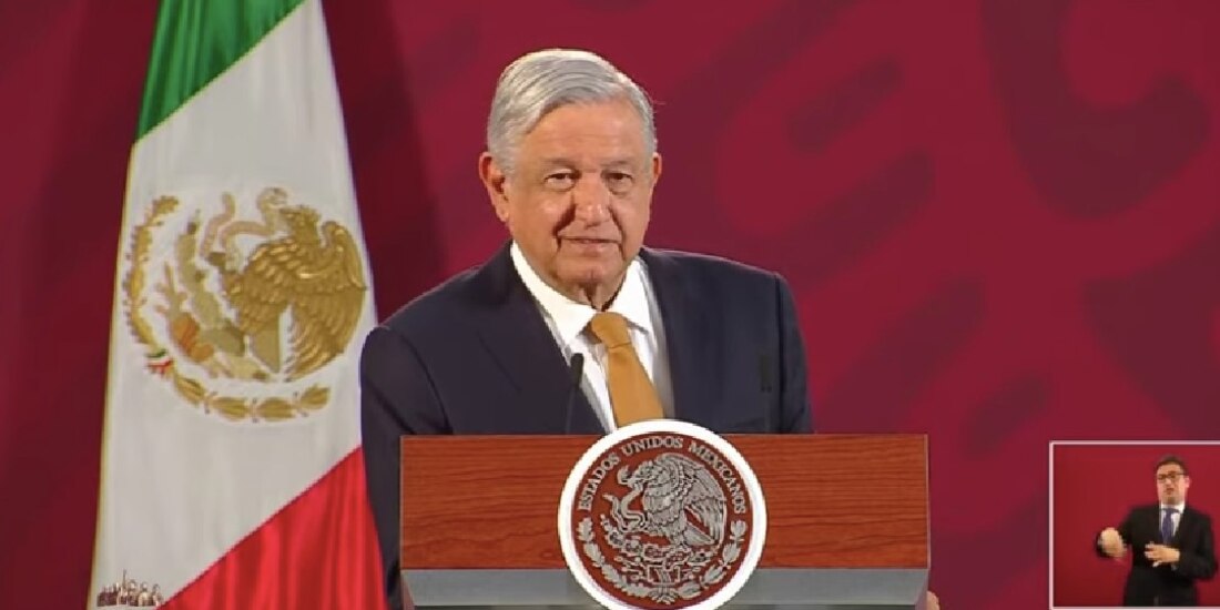 El Presidente de México, Andrés Manuel López Obrador.