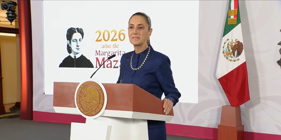 Claudia Sheinbaum Pardo, Presidenta de México.