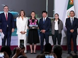 Anuncio en la Mañanera de la Presidenta de México.