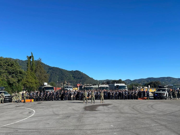 Armada activa protocolo preventivo en costas del Pacífico mexicano.
